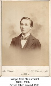 Joseph Alois Stahlschmidt with name